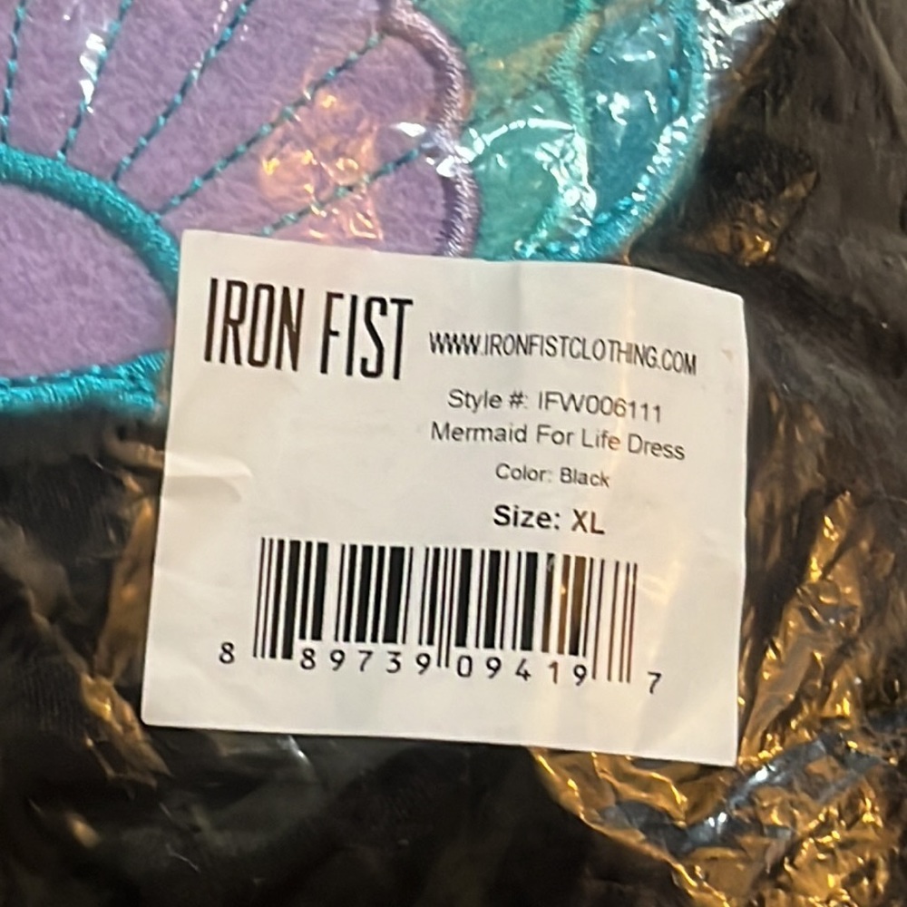 Iron Fist Mermaid for Life Dress size XL - Picture 8 of 11